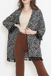 Desenli Kimono Bejsiyah - 2492.555.